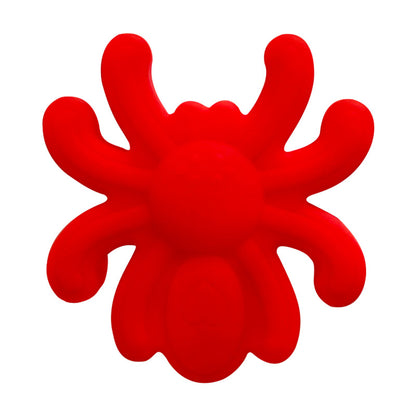 20Pcs Silicone Focal Beads Spider Solid Color Detailed Legs 4