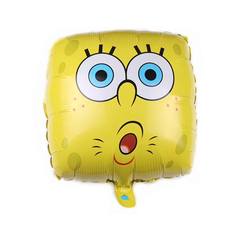 SpongeBob and Patrick Foil Balloons Party Decoration Set 5pcs 7