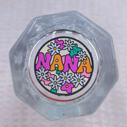 20Pcs Silicone Focal Beads Round Flower Nanan Design 6