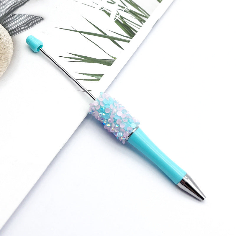 Resin Sequin Petal Beadable Ballpoint Pens DIY Craft Supplies 13