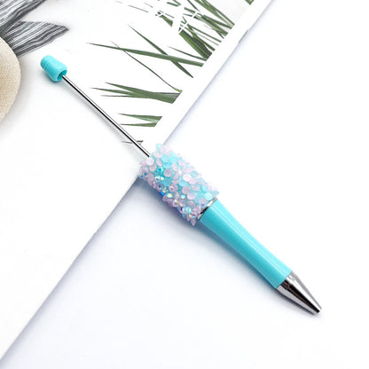 Resin Sequin Petal Beadable Ballpoint Pens DIY Craft Supplies 13
