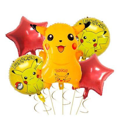 Pokemon Foil Balloon Set Birthday Party Decoration 6