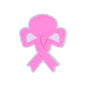 20pcs Silicone Focal Beads Female Boxer Pink Ribbon Holding Gloves