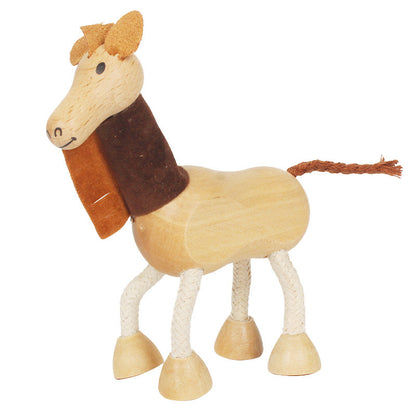 Wooden Animal Simulation Toys Dolls Educational Toy for Kids 12