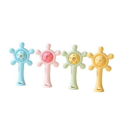 Silicone Baby Teething Toy Ferris Wheel Ringing Bell 5 Pack 5