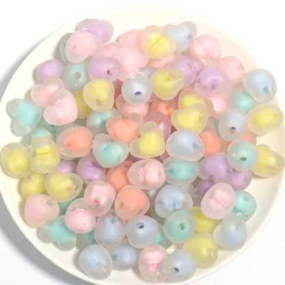 100 Pack Transparent Multi-Style Acrylic Beads Bracelet Accessories 50