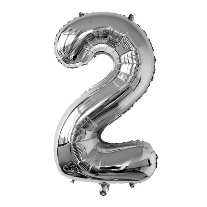 32-Inch Number Foil Balloons Party Decoration 5pcs 28