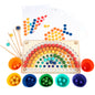 Wooden Classification Beads Montessori Toys Educational Toy 30x18x5cm 4