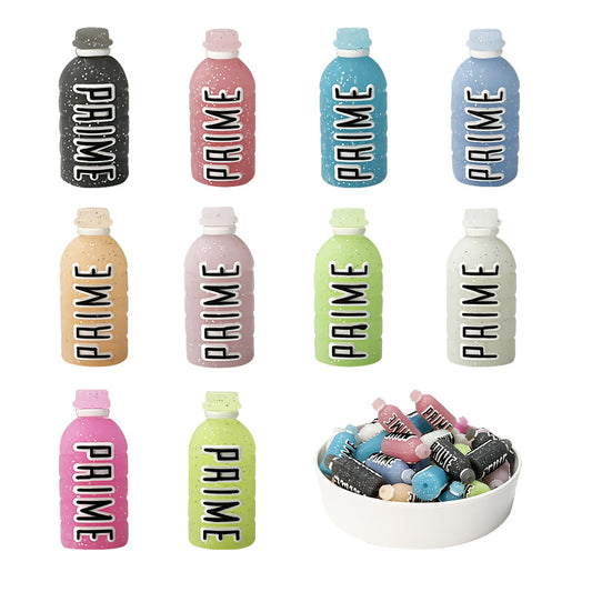 Silicone 3D Focal Beads Luminescent Energy Bottle Front Facing