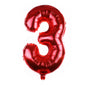 Medium Number Foil Balloons 32 Inch Aluminum 5pcs 9