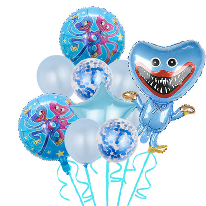 Poppy Playtime Foil Balloon Set Birthday Party Decoration 8