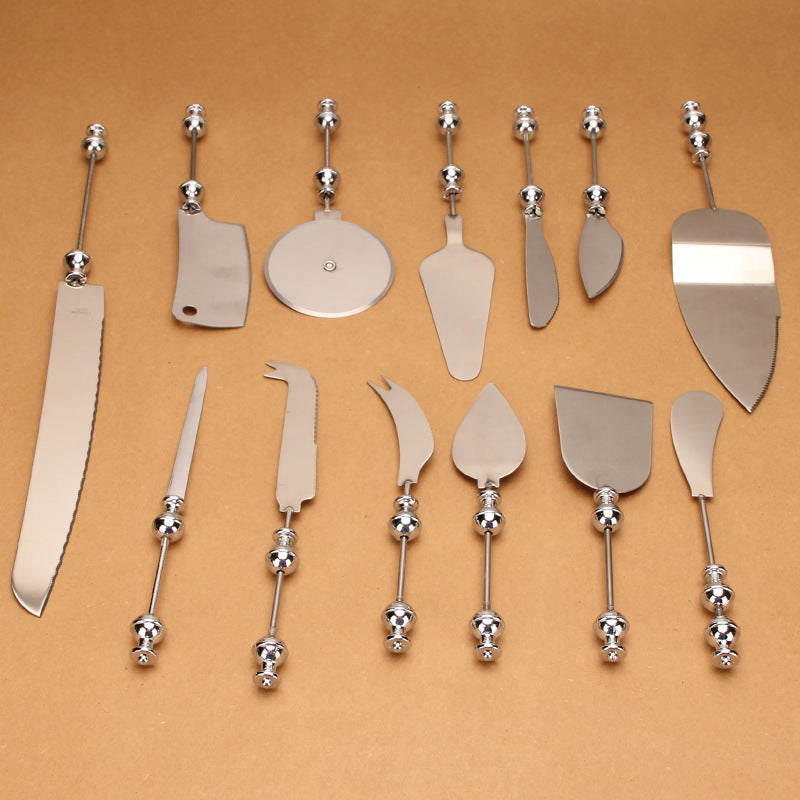 Beadable Tableware Tools Stainless Steel DIY Bread Butter Cutter Craft Supplies