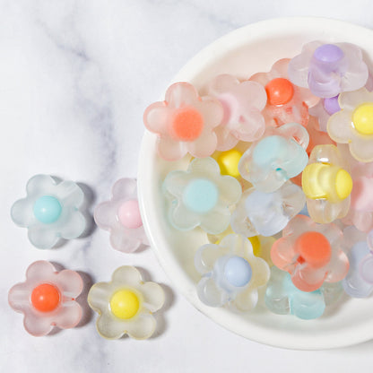 100 Pack Transparent Multi-Style Acrylic Beads Bracelet Accessories 20