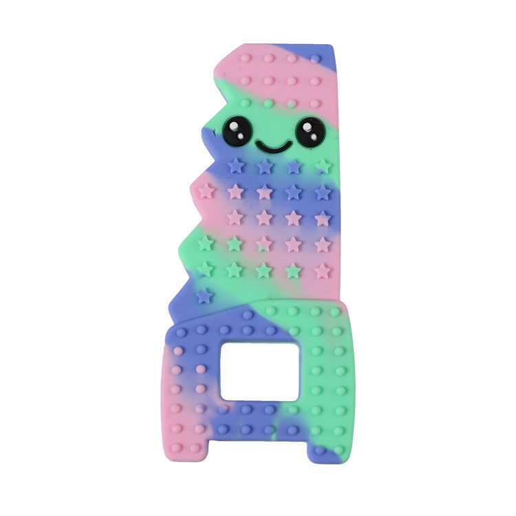 Silicone Baby Teether Tools Set Hammer Wrench Scissors Saw Nut 13