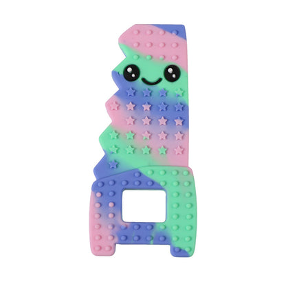 Silicone Baby Teether Tools Set Hammer Wrench Scissors Saw Nut 13