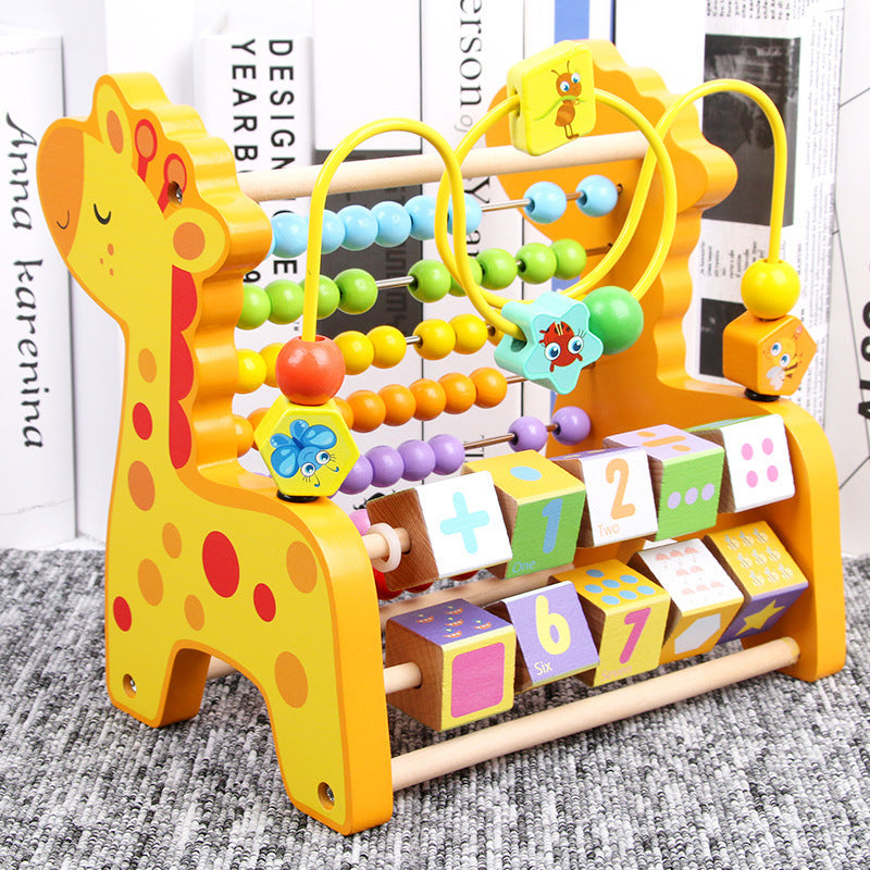 Wooden Bead Maze Montessori Toys Educational Activity for Toddlers 5