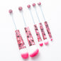 5Pcs Halloween Christmas Beadable Makeup Brush Set DIY Craft Supplies 17