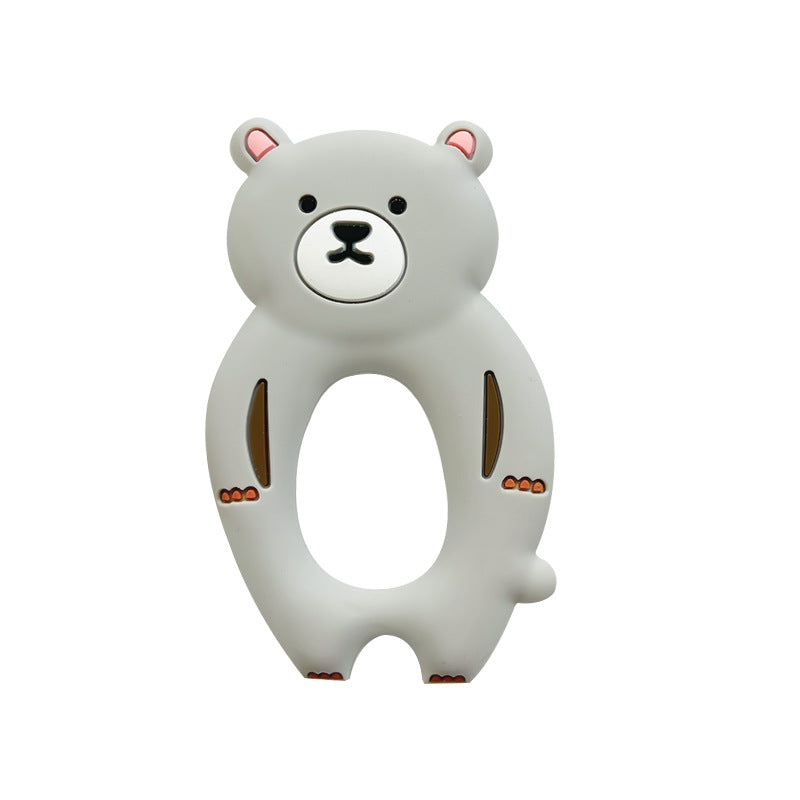Silicone Bear Shaped Baby Teething Toy for Infant 9
