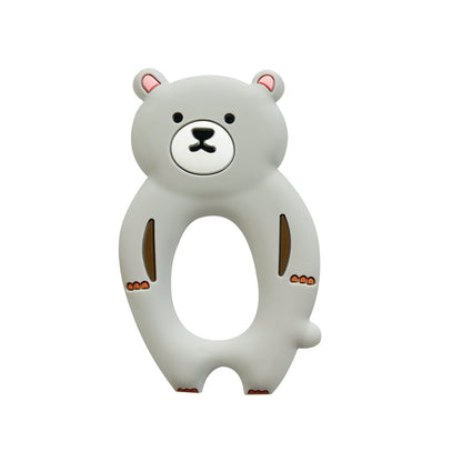 Silicone Bear Shaped Baby Teething Toy for Infant 9
