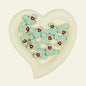Silicone Focal Beads Round Ear Mouse Character with Polka Dot Detail 6