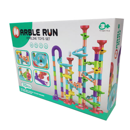 Plastic Marble Run Assembled Three-Dimensional Track Toy 24.5cm 14