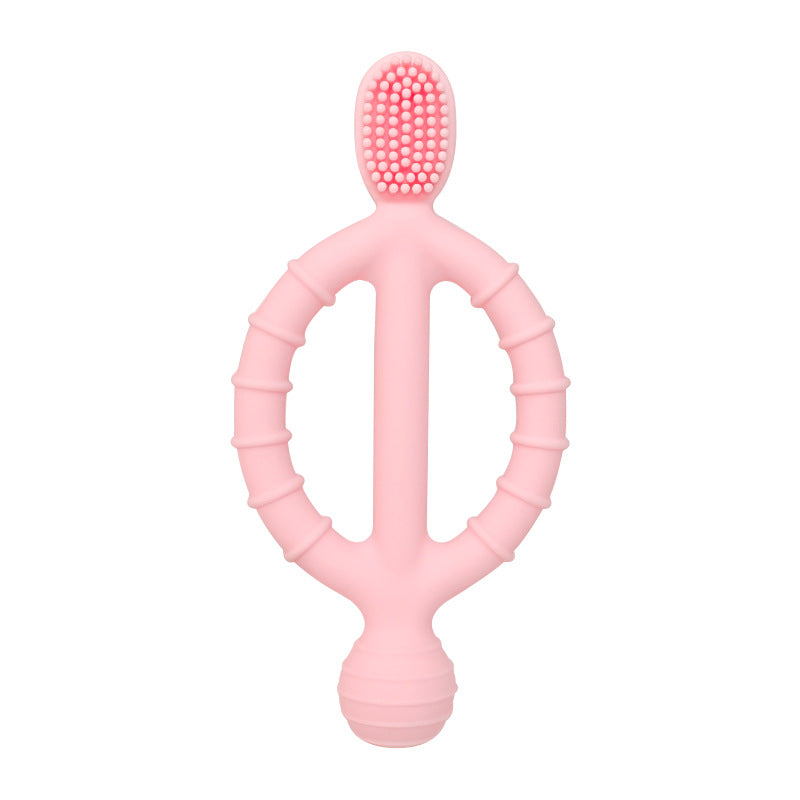 Silicone Baby Teething Toy Grip Puzzle Shape for Infant 7