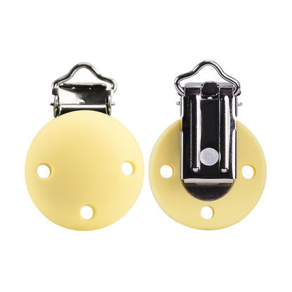 Silicone Pacifier Clip Round Dummy Clips 30mm 8