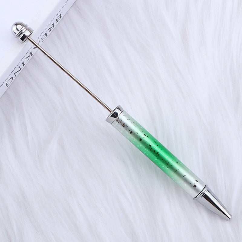 UV Plating Starry Sky Sequins Gradient Beadable Ballpoint Pens DIY Craft Supplies 8