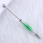 UV Plating Starry Sky Sequins Gradient Beadable Ballpoint Pens DIY Craft Supplies 8