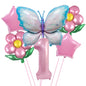 Butterfly Foil Balloon Set Birthday Party Decoration 40 Inch 12
