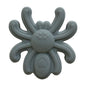 20Pcs Silicone Focal Beads Spider Solid Color Detailed Legs 8