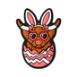Silicone Focal Beads Easter Bunny Egg Rabbit Ears Design 4