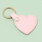 Heart Shaped Leather Keychain Classic Style 7
