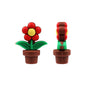 20Pcs Silicone 3D Focal Beads Cactus Flower Pot With Various Designs 4