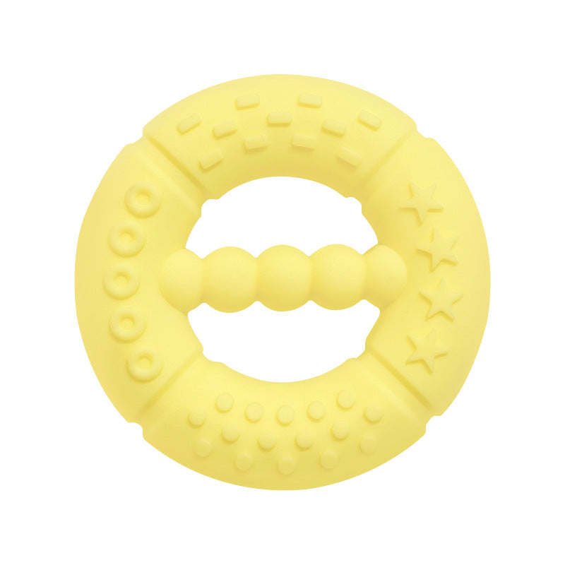 Silicone Baby Teething Ring Hand Grasping Teether Toy 9