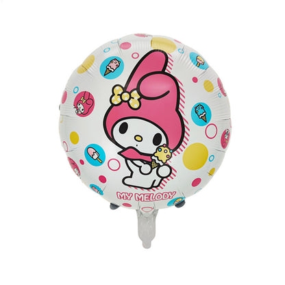Sanrio Kuromi Melody Foil Balloons Birthday Party Decoration 5pcs 22