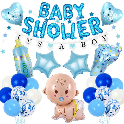Baby Shower Foil Balloon Set Party Decoration 20x25x2.5cm 3