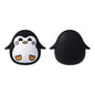 Silicone 3D Focal Beads Penguin Front Facing