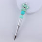 Animal Silicone Beaded Pens Handmade Novelty Ballpoint Pen Gift 14