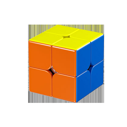 Plastic Fidget Cube Puzzle 5.5cm Smooth Speed Cube 15