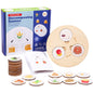 Life Cycle Wooden Puzzle Montessori Toys Educational Toy for Kids