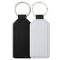 Sublimation Blank Leather Keychain Rectangular and Heart Shape 14