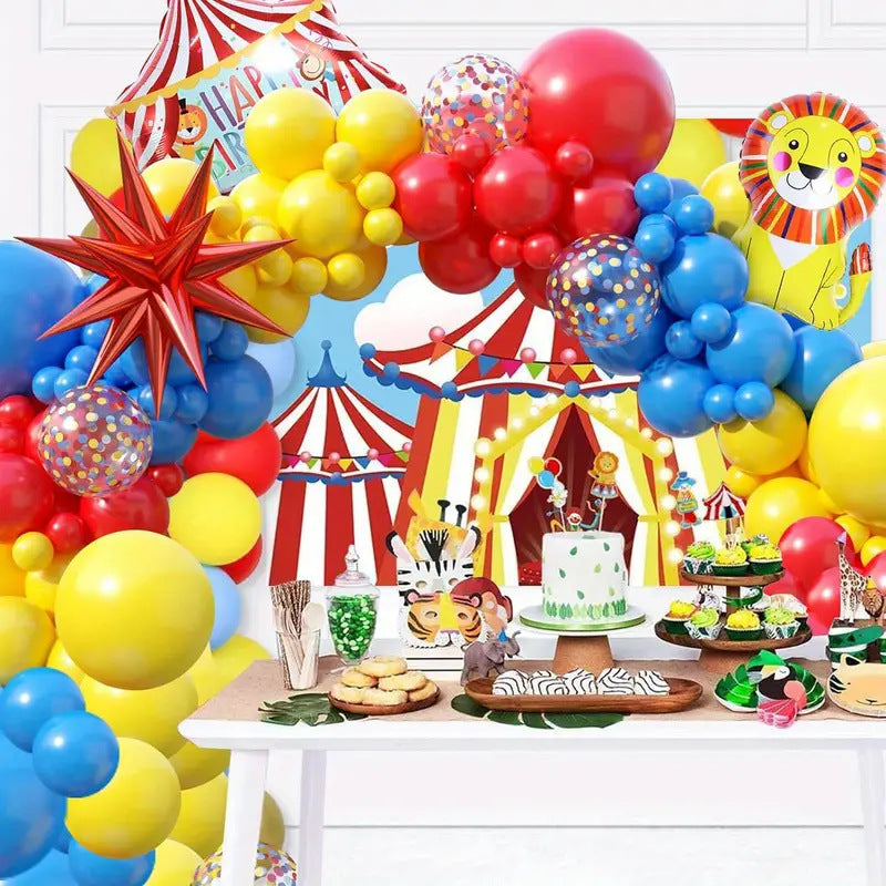 Circus Theme Foil Balloon Set Party Decoration 25x20x2.5cm 4
