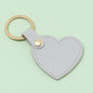 Heart Shaped Leather Keychain Classic Style 8