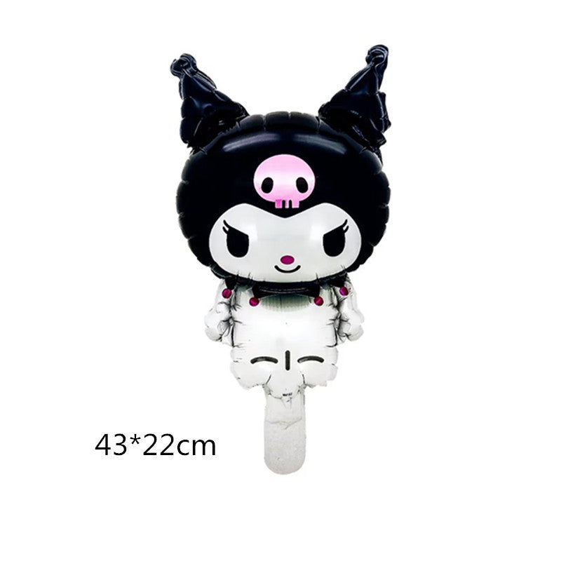 Mini Animal and Cartoon Foil Balloon Set Party Decoration 5pcs 13