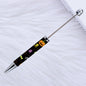 Halloween Beadable Pens Printed Pumpkin Ghost Spider Bat Design 8