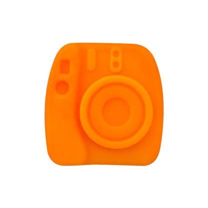20Pcs Silicone Focal Beads Camera Solid Color Creative Design 13
