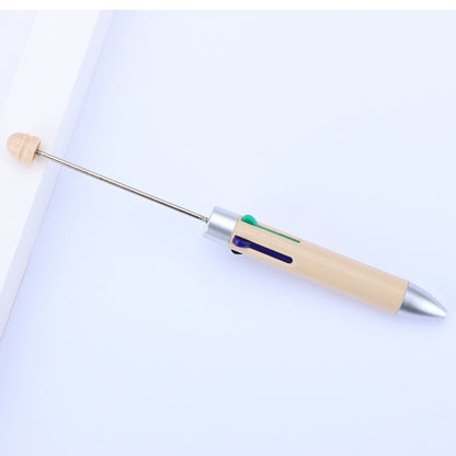 Four-Color Beadable Ballpoint Pens Bullet Tip 1.0mm DIY Craft Supplies 20