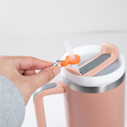 Silicone Tumbler Straw Holder Accessory Suit For 8mm-10mm Straw