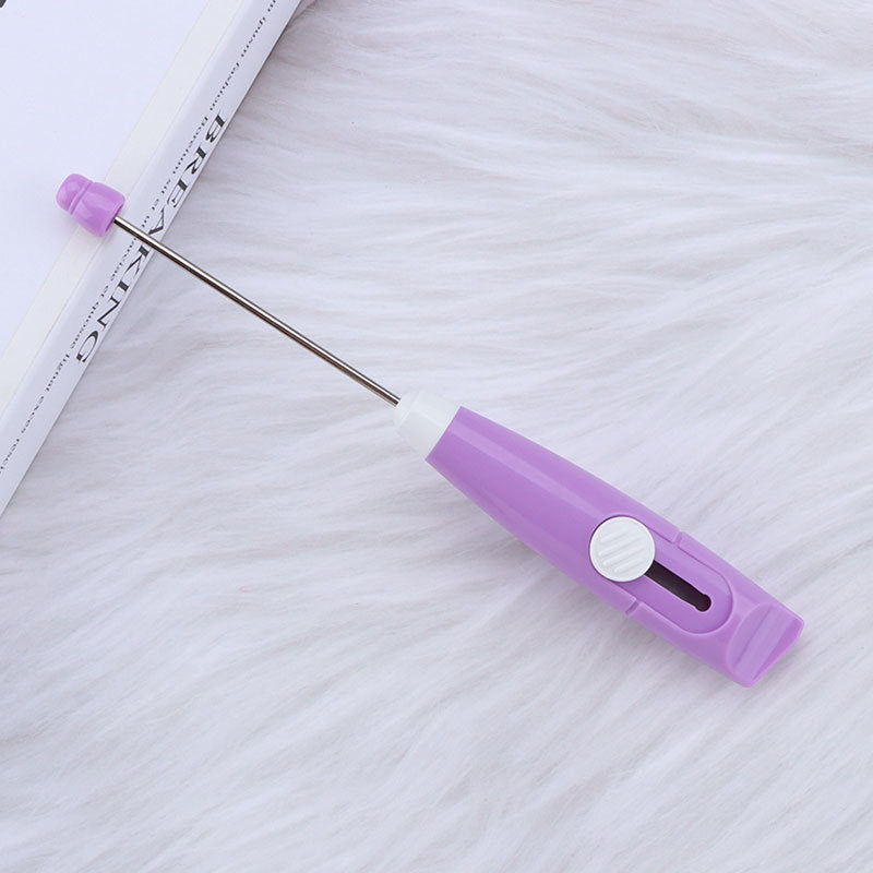 Beadable Retractable Letter Opener Parcel Knife Box Cutter DIY Craft 11